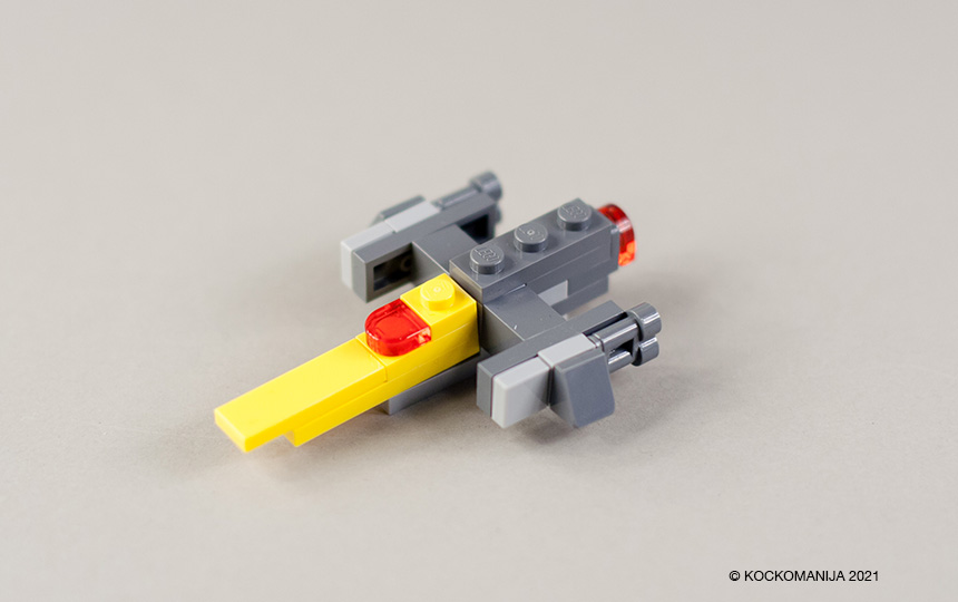LEGO Adventni koledar 2021 Riot Mal zvezdni lovec Starfighter